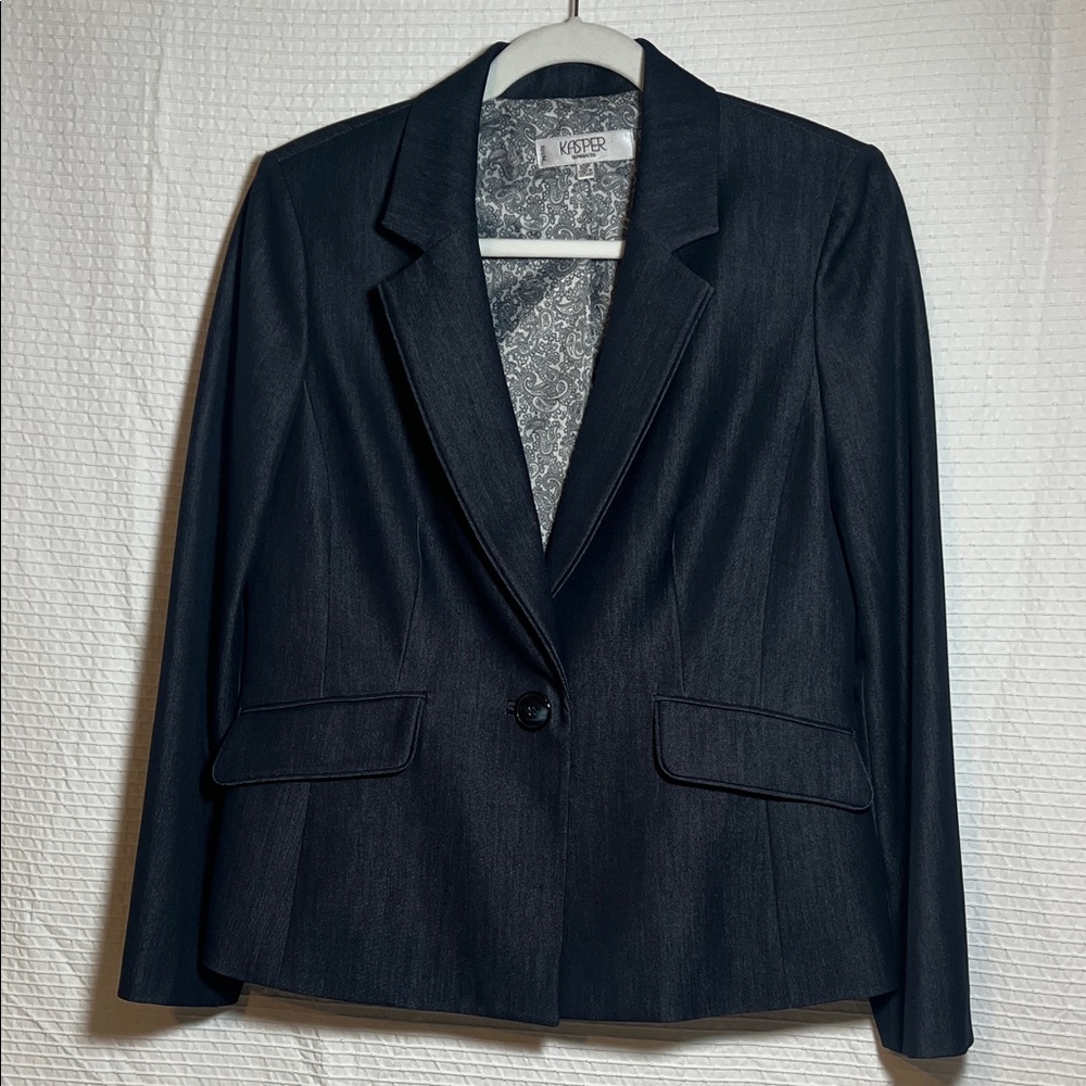 Kasper Women's Dark Blue Blazer